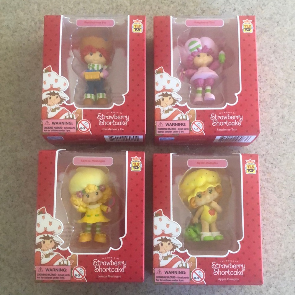 NWT Lot 4 Strawberry Shortcake CheeBee by TLS Toy